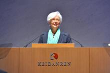 ‘Excluding women simply makes no economic sense,’ said the IMF Chief, Christine Lagarde  at the ‘Women’s Power as the Source of Growth’ seminar (photo: IMF) 