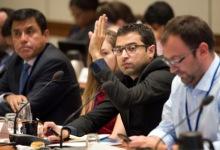 Members of civil society organizations at IMF-World Bank Annual Meetings. The IMF regularly seeks feedback from outside groups on policy initiatives (photo: IMF) 