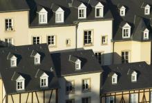 Houses in the Grund district of Luxembourg City, Luxembourg, one of the countries experiencing a housing boom (photo: The Travel Library/REX/Newscom) 