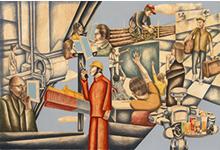 Migration and technology are driving employment toward higher-skilled jobs (illustration: Richard Downs) 