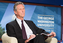 Blanchard: “People who expect me to bare my soul after I leave the Fund will be disappointed.  What you got is what you’ll get” (IMF Photo). 