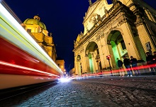 Tram in Prague, the Czech Republic. While most of the regional economies have grown, catching up with advanced Europe will take longer (photo: Pacific Press/Sipa USA/Newscom) 
