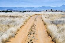 Piste en Namibie 