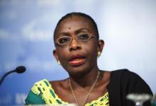 Antoinette Monsio Sayeh, Directrice du D&eacute;partement Afrique du FMI, pour qui les pays exportateurs de p&eacute;trole sont les plus durement touch&eacute;s par la baisse des prix des produits de base (banque de photos du FMI). 