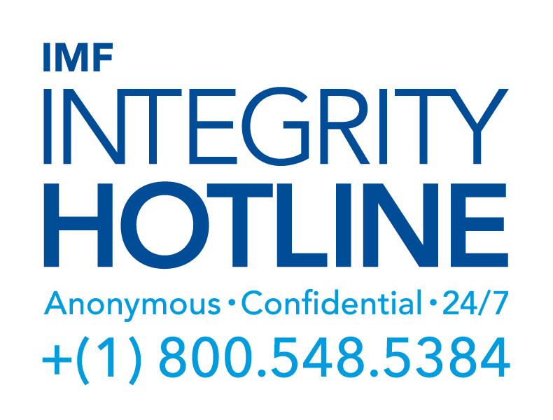 Ethics and Integrity at the IMF IMF Integrity Hotline