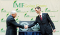 The IMF is the first international financial organization and the first United Nations affiliated organization to be awarded LEED Gold for Existing Buildings established by the U.S. Green Building Council. December 4, 2009, Washington, D.C. (IMF Staff Photographer/Michael Spilotro)border=
