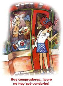 Hay compradores... pero no hay qu venderles!