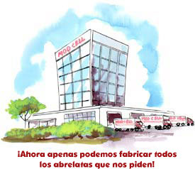 ¡Ahora apenas podemos fabricar todos los abrelatas que nos piden!