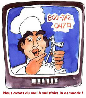 Nous avons du mal à satisfaire la demande !