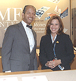 D.C. Mayor Anthony Williams with IMF Center Staff