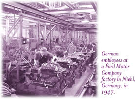 Ford Motors plant 1947