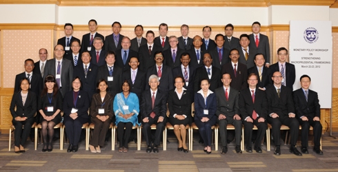 Participants at the Monetary Policy Workshop on Strengthening Macroprudential Frameworks