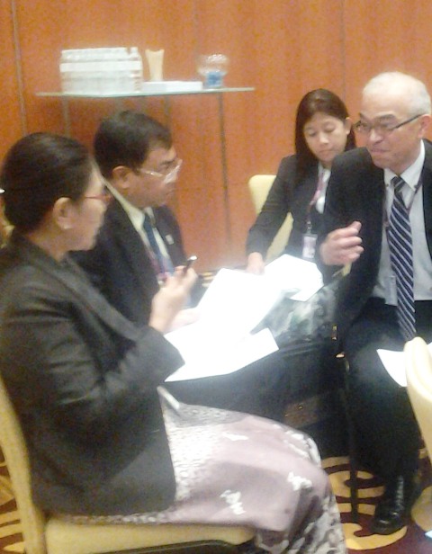 Bilateral Meeting with DDG Mr. Naka (Japan’s MOF) and the Myanmar Team