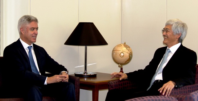 Mr. Brekk and Mr. Ishii