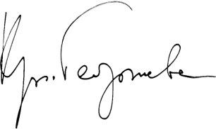 Kristalina Georgieva's Signature