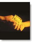 Photo for Vogl Article (Hands
Exchanging Money)