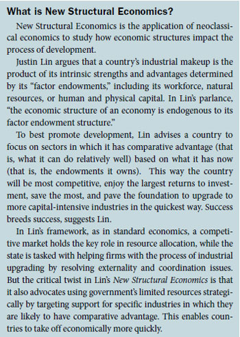 What is New Structural Economics?