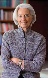Christine Lagarde is the IMF’s Managing Director.