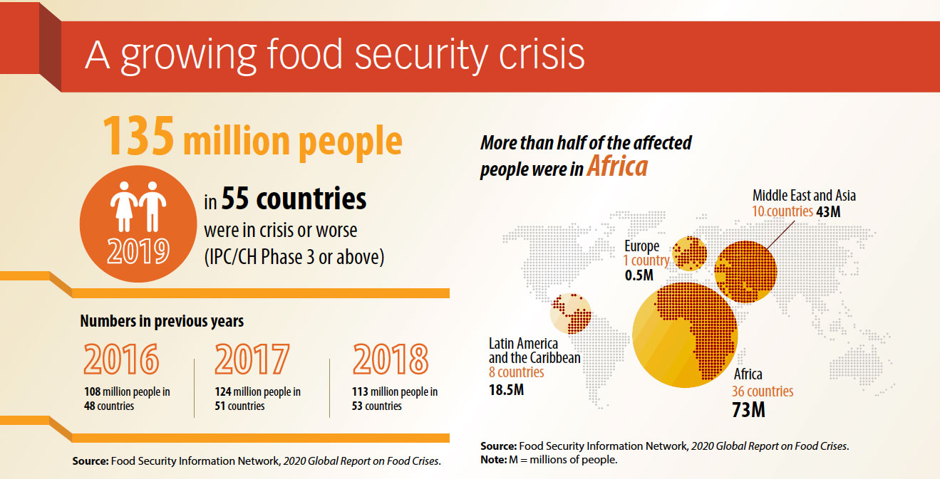 Infographic 2020 Global Report on Food Crises IMF F&D
