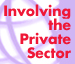 Involving the Private Sector