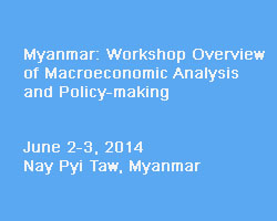 Workshop Overview  of Macroeconomic Analysis and Policy-making