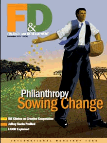F&D magazine on philanthropy