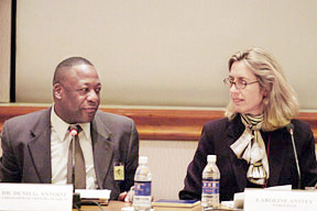 Ambassador Antoine and Caroline Anstey