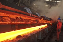 Steel factory worker in Dalian, Liaoning province, China; China’s is one of the emerging economies driving the three-speed global recovery projected by the IMF’s latest WEO report (photo: China Daily/Reuters/Newscom) 